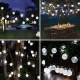 Гірлянда LED-ланцюг LightZone 10 кульок (сріблясті) 2,25м на батарейках