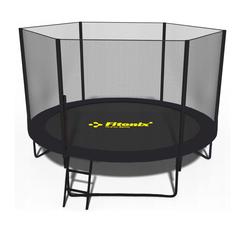 Батут Fitonix 312 см + зовнішня сітка + сходи