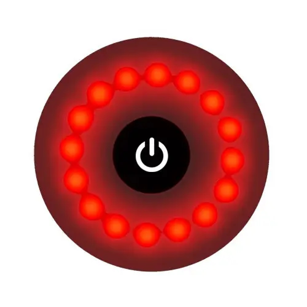 Велосипедний ліхтар габарит T05-16LED Red + кліпса + microUSB