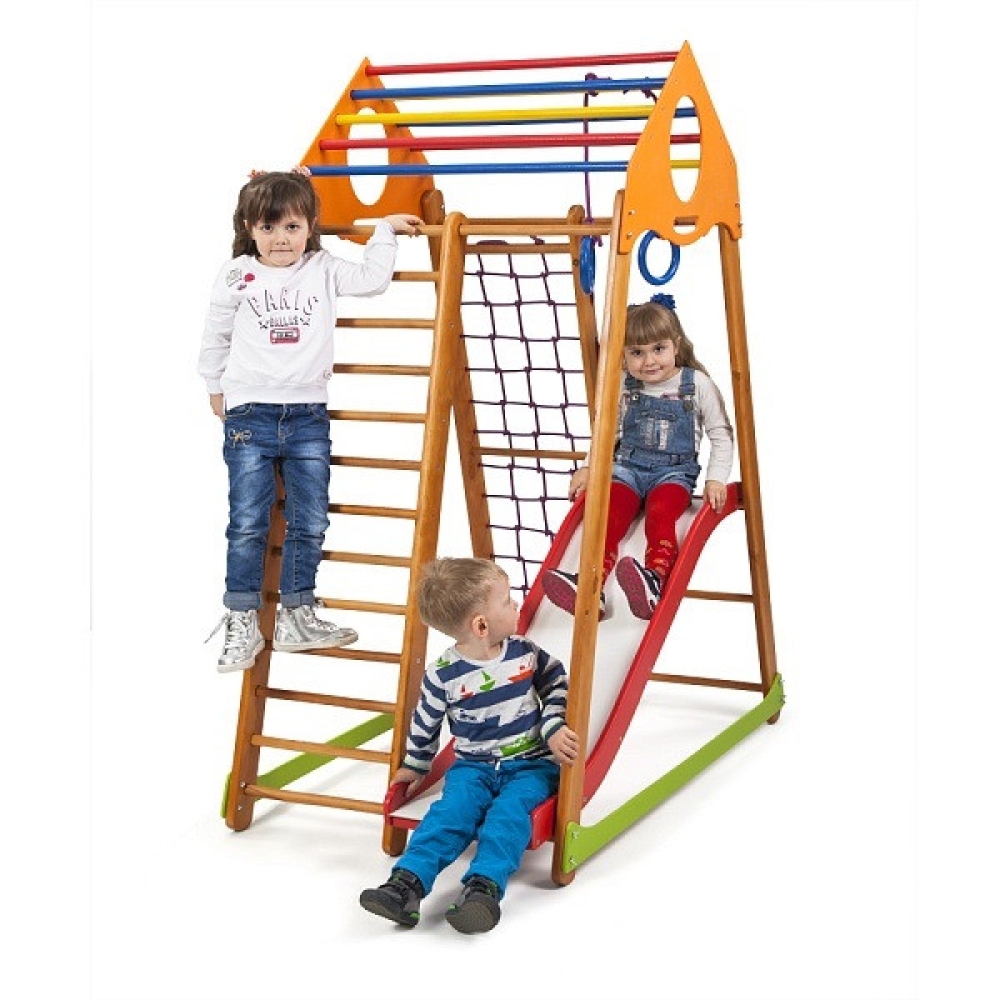 Дитячий спортивний комплекс BambinoWood Plus 1