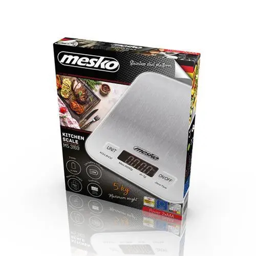 Ваги кухонні Mesko MS 3169 white