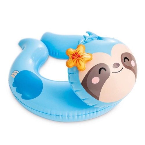 Надувне коло Лінивець, 58x55см, 3-6л, Intex 59220-sloth