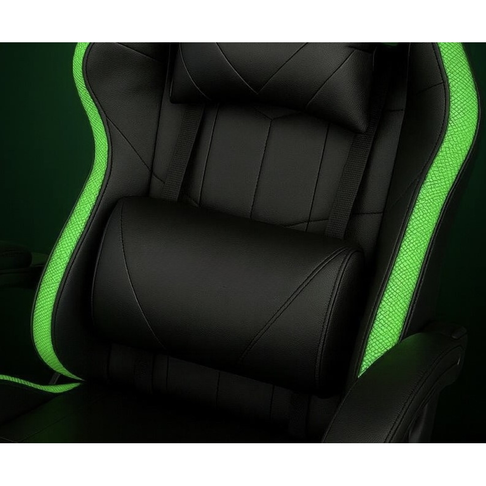 Геймерське крісло ProGame з підсвіткою RGB, комп'ютерне GX-150 ігрове