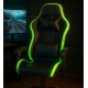 Геймерське крісло ProGame з підсвіткою RGB, комп'ютерне GX-150 ігрове