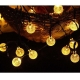 Гірлянда LED-ланцюг LightZone 10 кульок (золотисті) 2,25м на батарейках