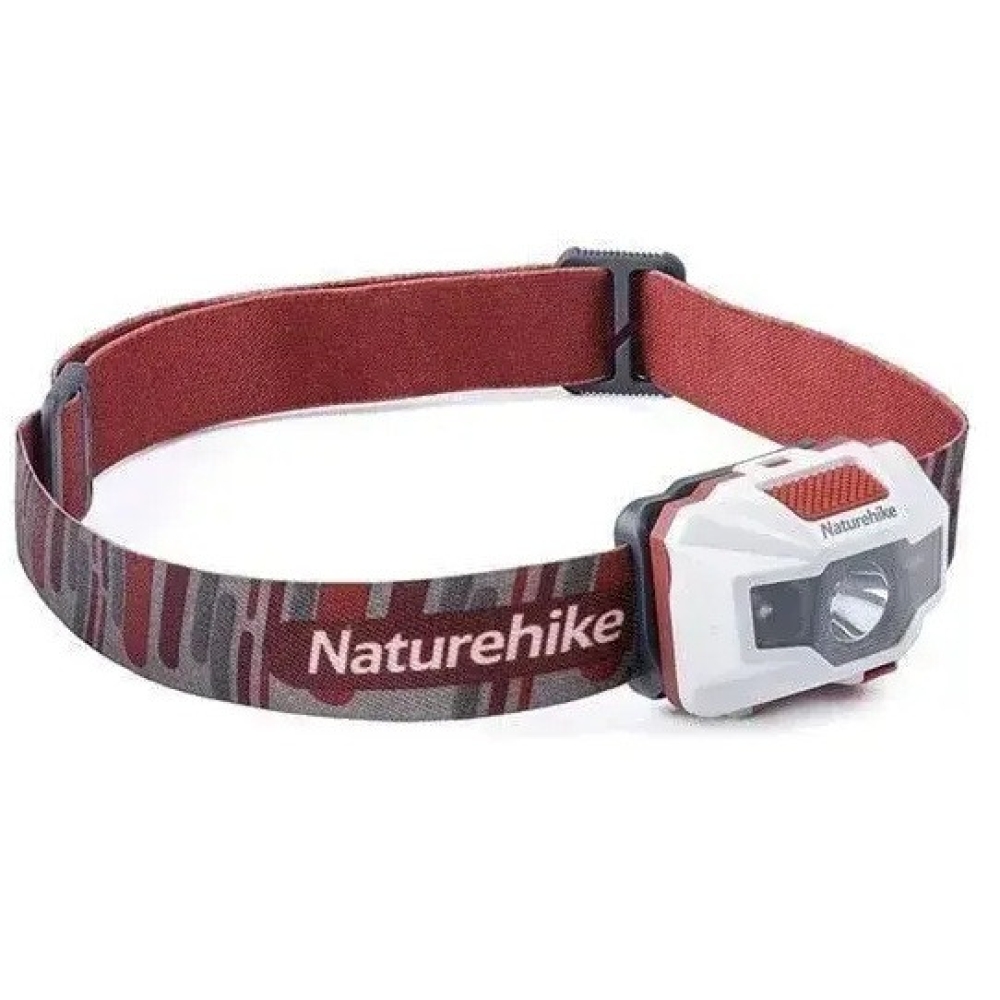 Налобний акумуляторний ліхтар Naturehike TD-02 NH00T002-D Біло-червоний
