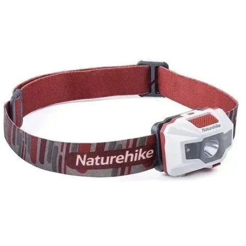 Налобний акумуляторний ліхтар Naturehike TD-02 NH00T002-D Біло-червоний