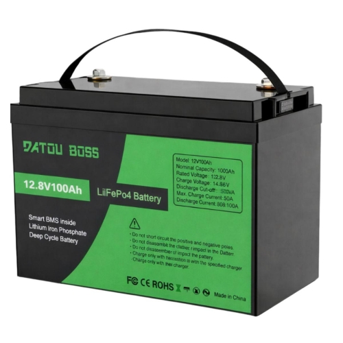 LiFePO4 12V 100Ah Акумулятор Datouboss, BMS, 1280Wh Уцінка!