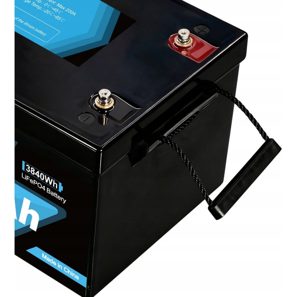 LiFePO4 12V 300Ah Акумулятор Ameisentech, BMS, 3840Wh