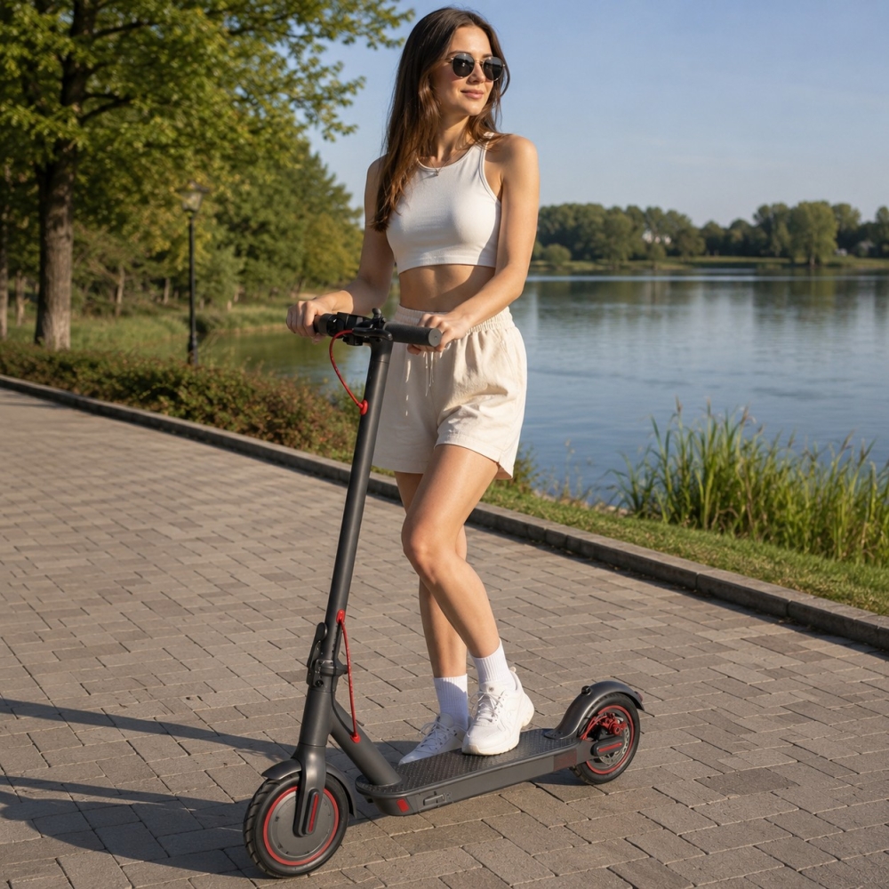 Електричний самокат M365 Max 10", 800/500 Вт, до 30 км/год, сірий