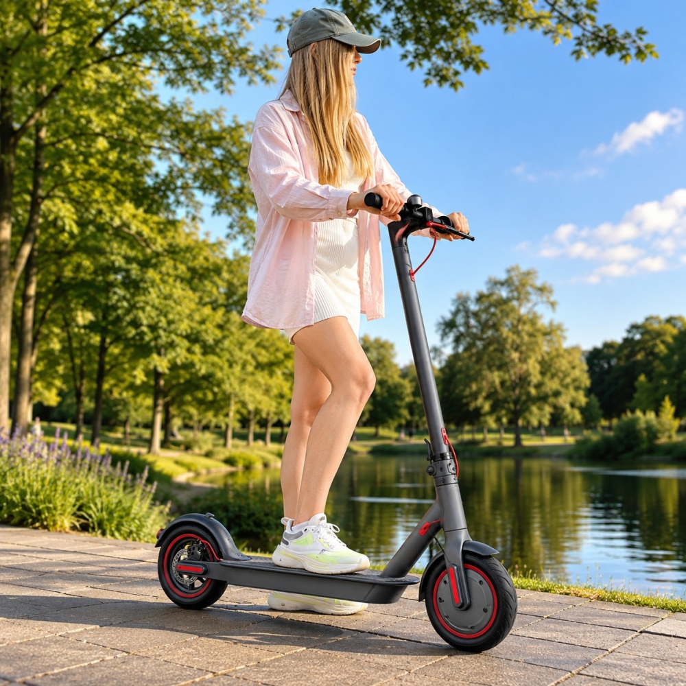 Електричний самокат M365 Max 10", 800/500 Вт, до 30 км/год, сірий