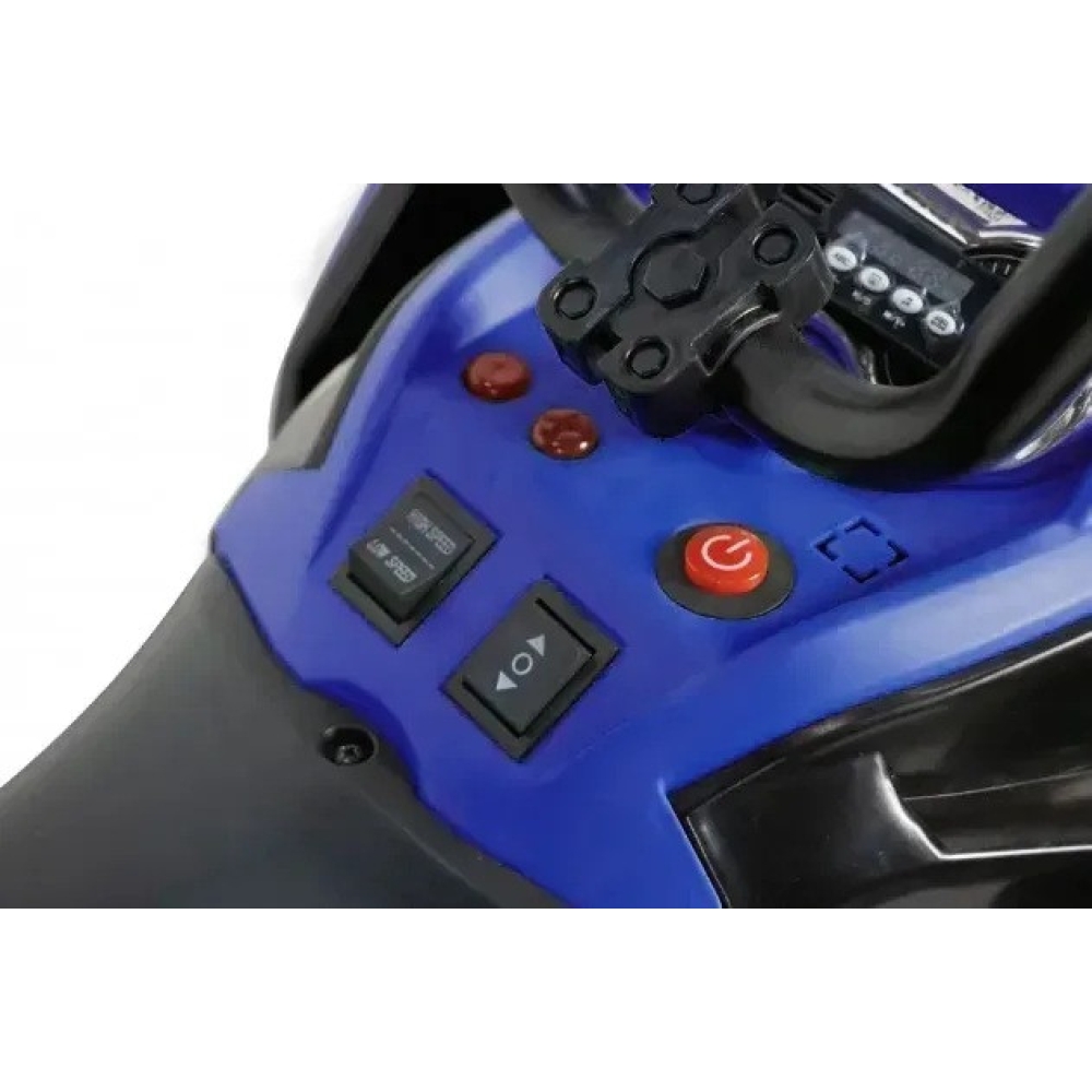 Квадроцикл дитячий VOLSO VS1288B2 2х25 Вт, 12 В 7 Ah, до 30 кг, MP3 синій