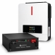 6,2 кВт LiFePO4 Комплект резервного живлення: гібридний інвертор Daxtromn AGH-6.2KW-PRO + 51.2V 100Ah Lithtech акумулятор