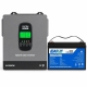 1,8 кВт LiFePO4 Комплект резервного живлення Інвертор Datouboss + акумулятор 12V/100Ah Easun Power