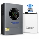 11 кВт LiFePO4 Комплект інвертор Aninerel, Wi-Fi Produced by Anenji + акумулятор LVTOPSUN 51.2V 100Ah, BMS, настінний