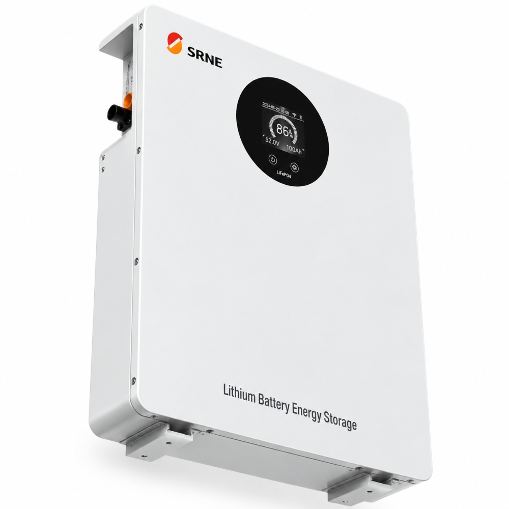 11 кВт LiFePO4 Комплект інвертор Aninerel, Wi-Fi Produced by Anenji + 2 акумулятори SRNE 51.2V 100Ah, BMS