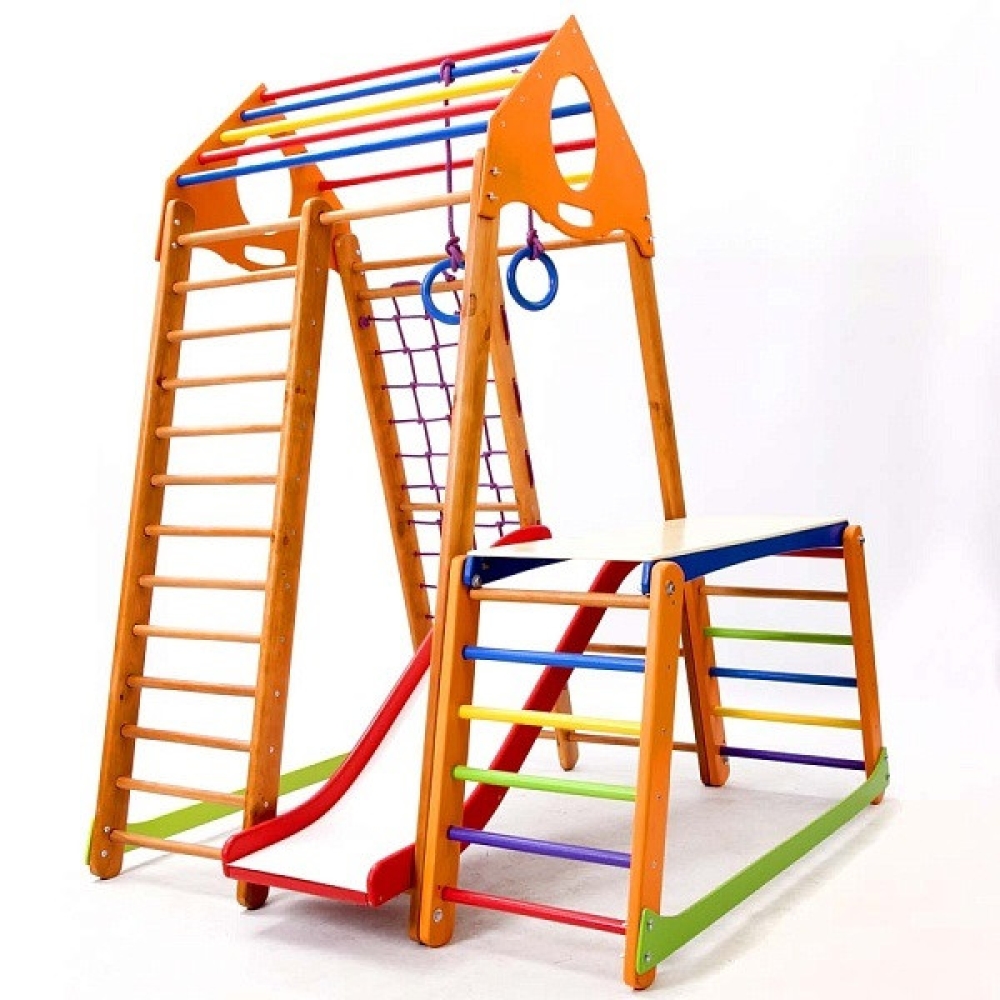 Дитячий спортивний комплекс BambinoWood Plus 1-1