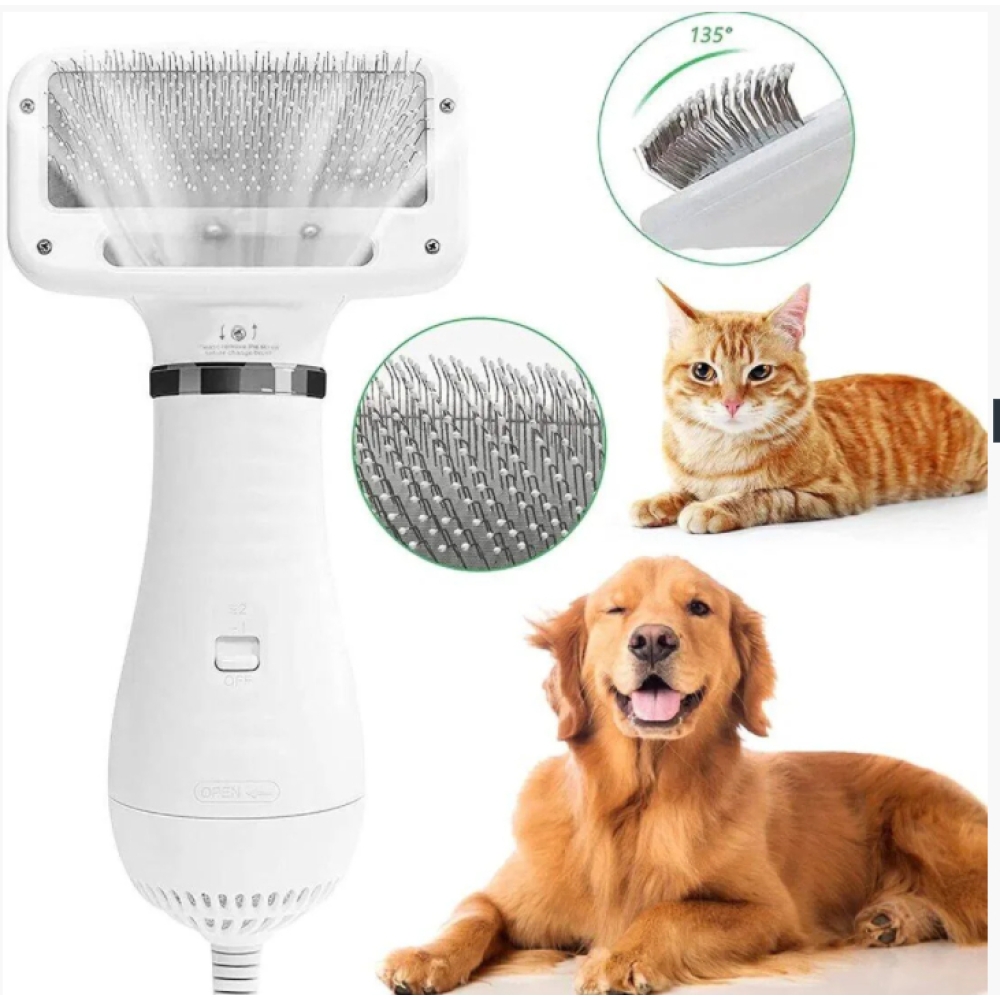 Фен-гребінець для вовни Pet Grooming Dryer WN-10
