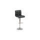 Барний стілець Hoker Monzo еко-шкіра чорний