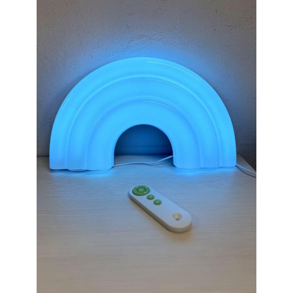 Неоновий світильник на стіну, декоративний нічник NEON веселка