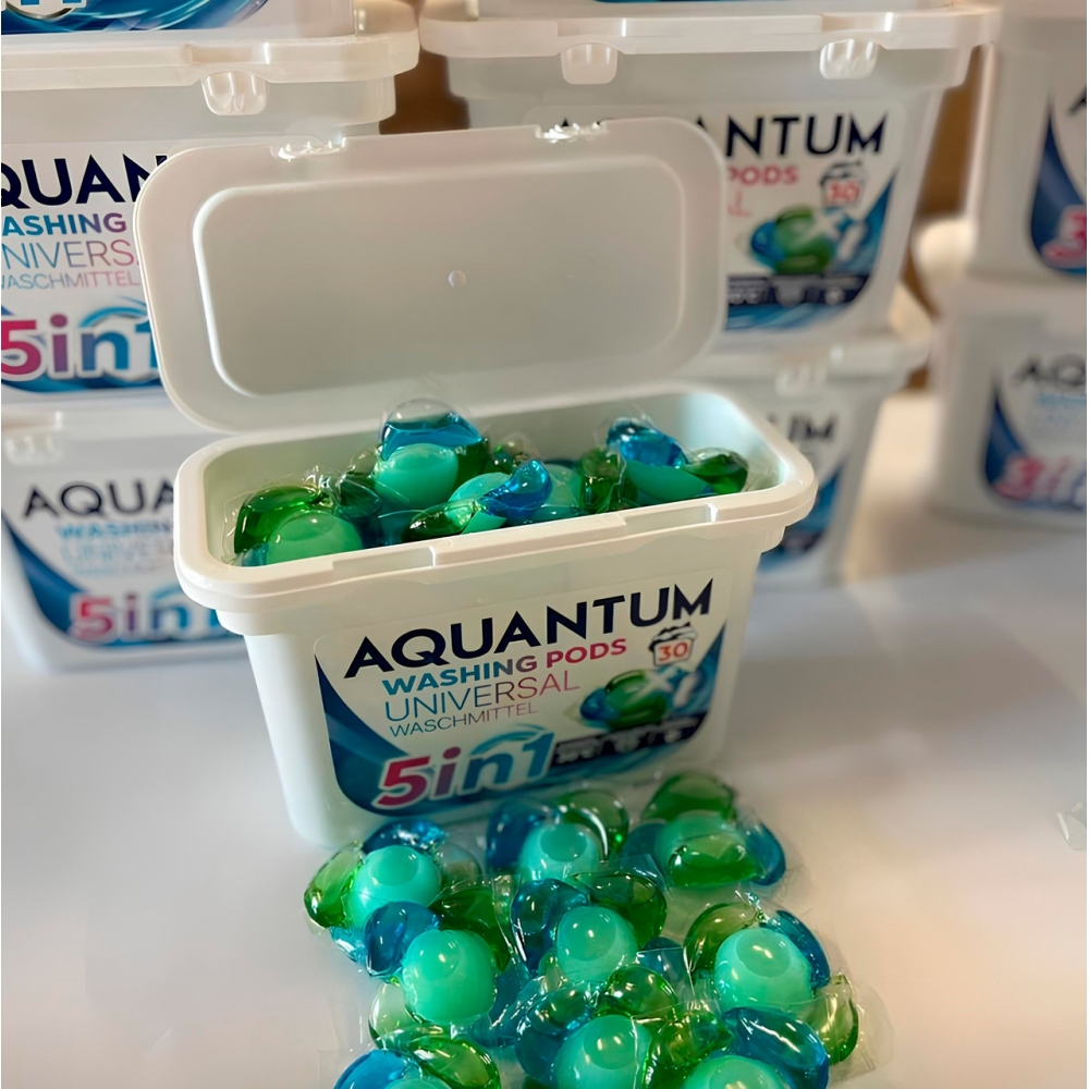 Ароматизована капсула 1 шт 5 в 1 для прання Aquantum