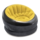 Крісло надувне Intex 68582-yellow (112 x 109 x 69см)