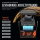 3.2 кВа LiFePO4 Комплект резервного живлення інвертор Daxtromn + 2 акумулятора Powinver 12V 100Ah, BMS для квартири, будинку