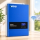 10,24 кВт*год LiFePO4 Комплект резервного живлення інвертор Anenji WiFi + 2 акумулятора Genix Green 51.2V 100Ah