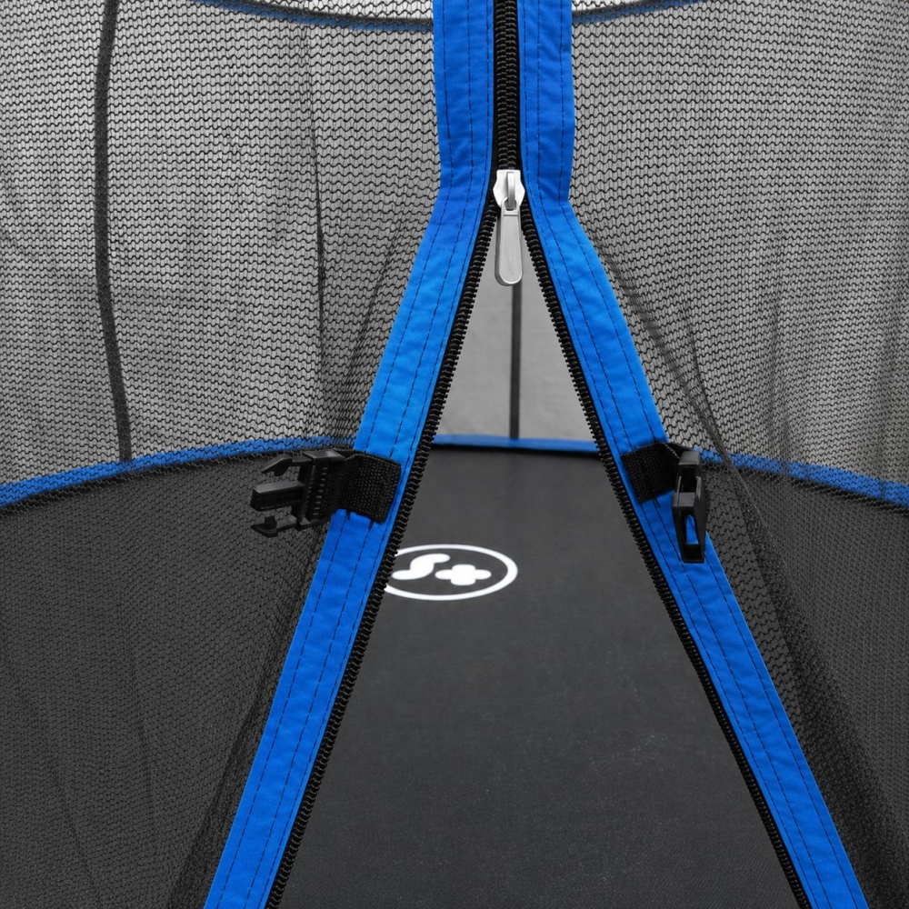 Батут садовий SportPlus СП-Т-305 Blue внутрішня захисна сітка