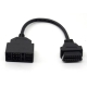 Перехідник для сканера Toyota Тойота 22 Pin -> OBD 2 ELM327 адаптер