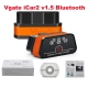 Aвто сканер Vgate iCar2 v1.5 Bluetooth / блютуз OBD2 ELM327, 2020р.