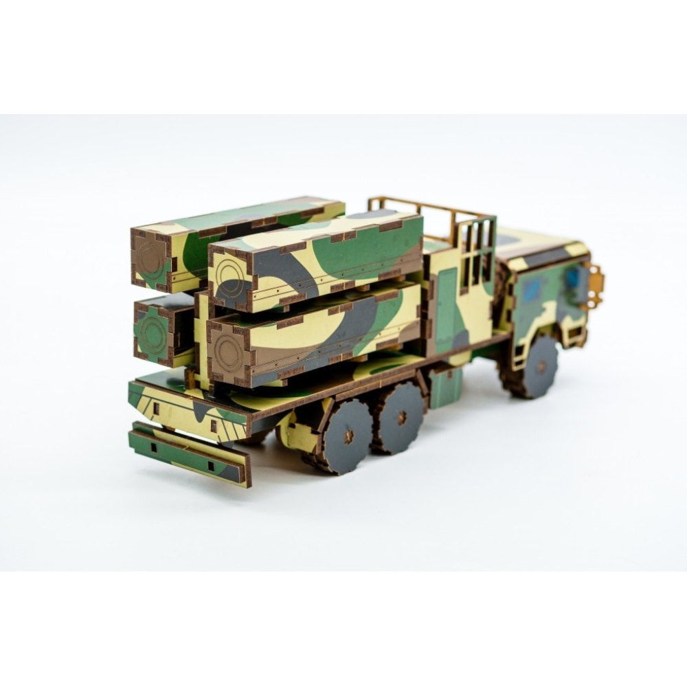 Дерев'яний 3D конструктор "ЗРК NASAMS"