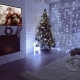 Гірлянда електрична водоспад 2х2м 240LED холодний білий