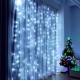 Гірлянда електрична водоспад 2х2м 240LED холодний білий