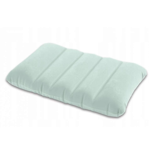 Надувна подушка Intex 68676-turquoise (43 x 28 x 9см) бірюзова