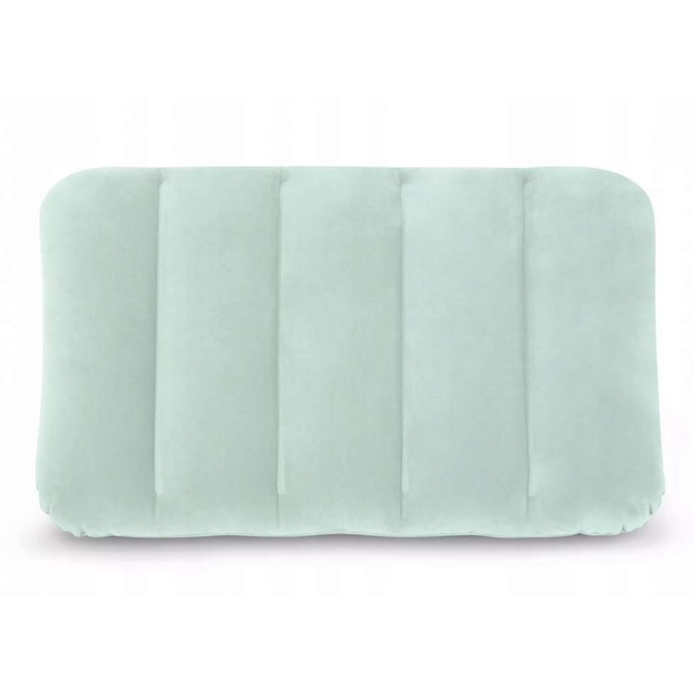 Надувна подушка Intex 68676-turquoise (43 x 28 x 9см) бірюзова