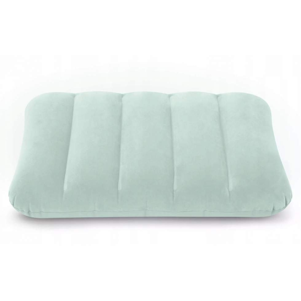 Надувна подушка Intex 68676-turquoise (43 x 28 x 9см) бірюзова