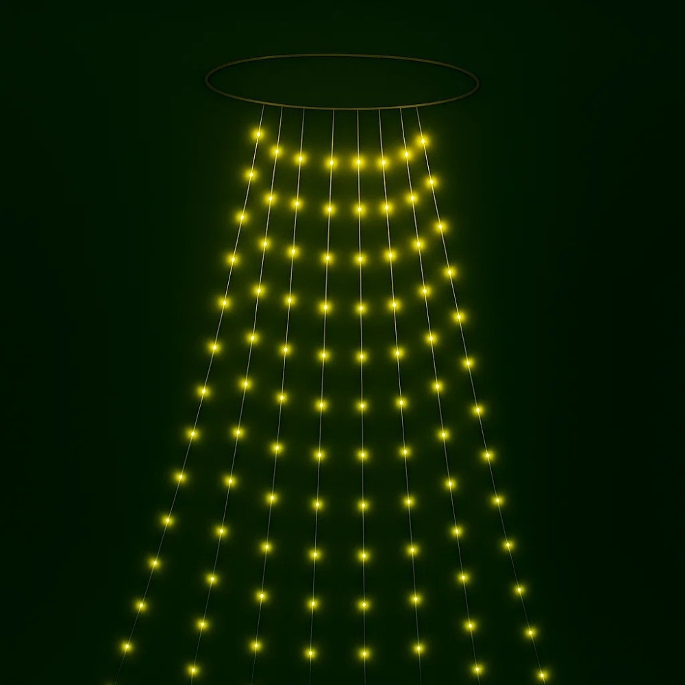Світлодіодна гірлянда CASA Deco кінський хвіст 220 Micro-LED 2.2 м теплий білий