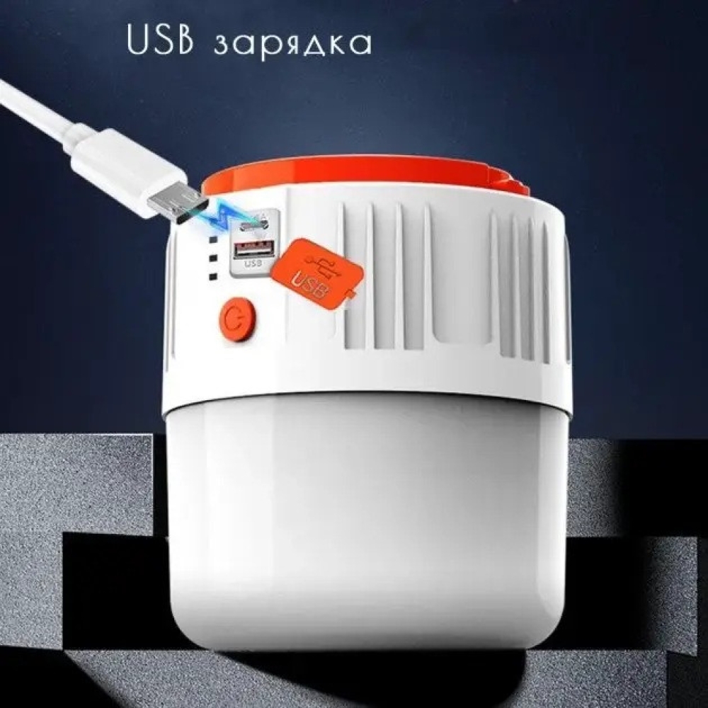 Кемпінговий ліхтар (лампа) TM-B42 на сонячних батареях + Power bank