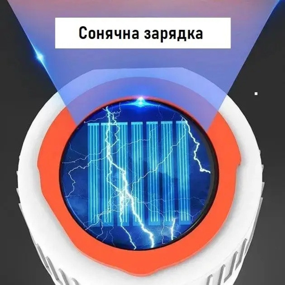 Кемпінговий ліхтар (лампа) TM-B42 на сонячних батареях + Power bank