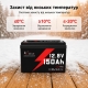 LiFePO4 12V 150 Ah Акумулятор Idzlldi BMS, для для резервного живлення будинку, квартири