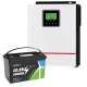 1 кВт LiFePO4 Комплект резервного живлення інвертор Daxtromn + акумулятор Yulongne 12V 100Ah для квартири, будинку