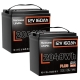 Комплект LiFePO4 4096 Вт*год 12V/160Ah 2 акумулятора Humsienk 2048 Вт для систем резервного живлення