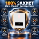 6,2 кВт*год Комплект резервного живлення Інвертор Humsienk + акумулятор 5,12 кВт·год GENFORCE, з BMS, Wi-Fi та Bluetooth настінний