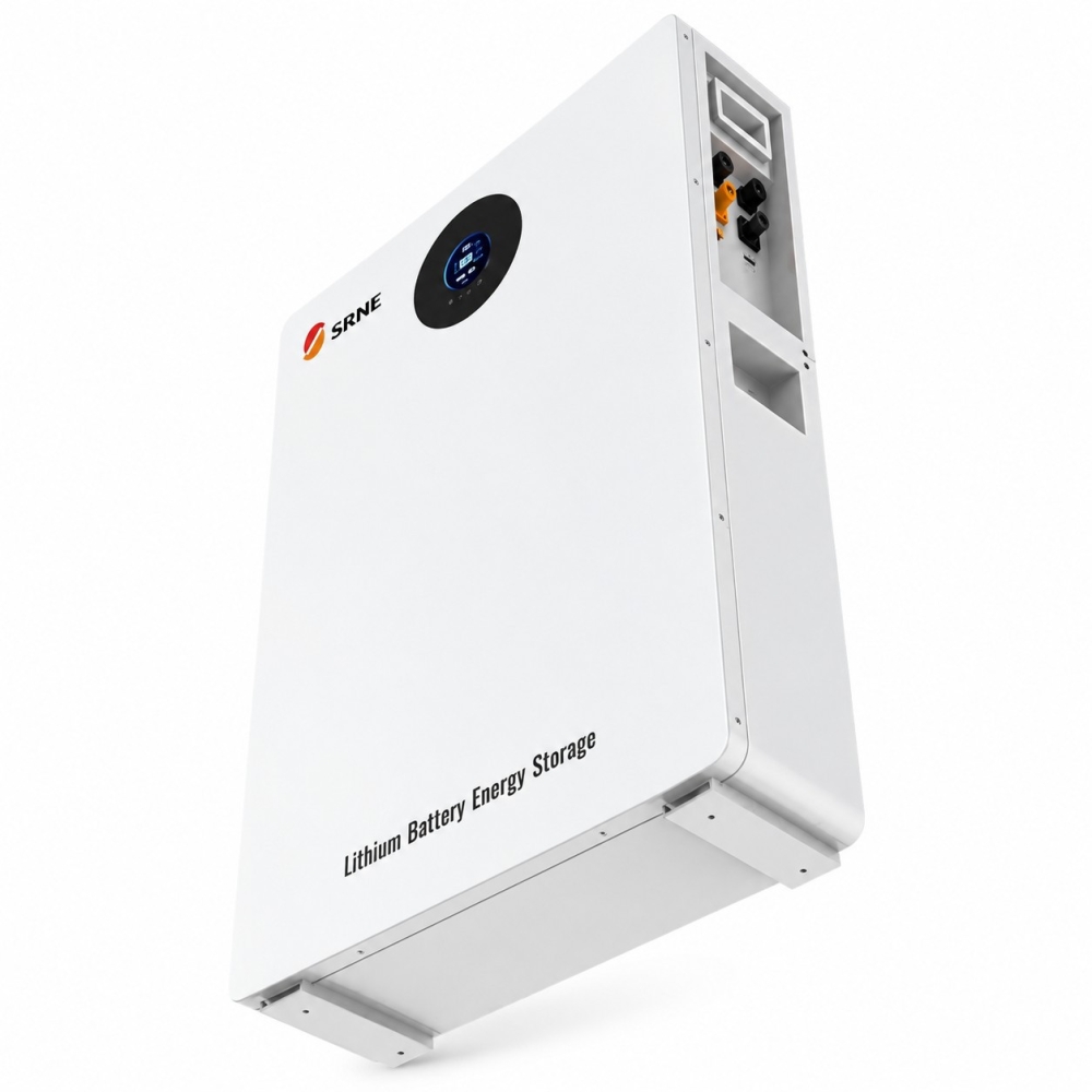 11 кВт LiFePO4 Комплект інвертор Aninerel, Wi-Fi Produced by Anenji + акумулятор SRNE настінний з LCD-дисплеєм та Bluetooth