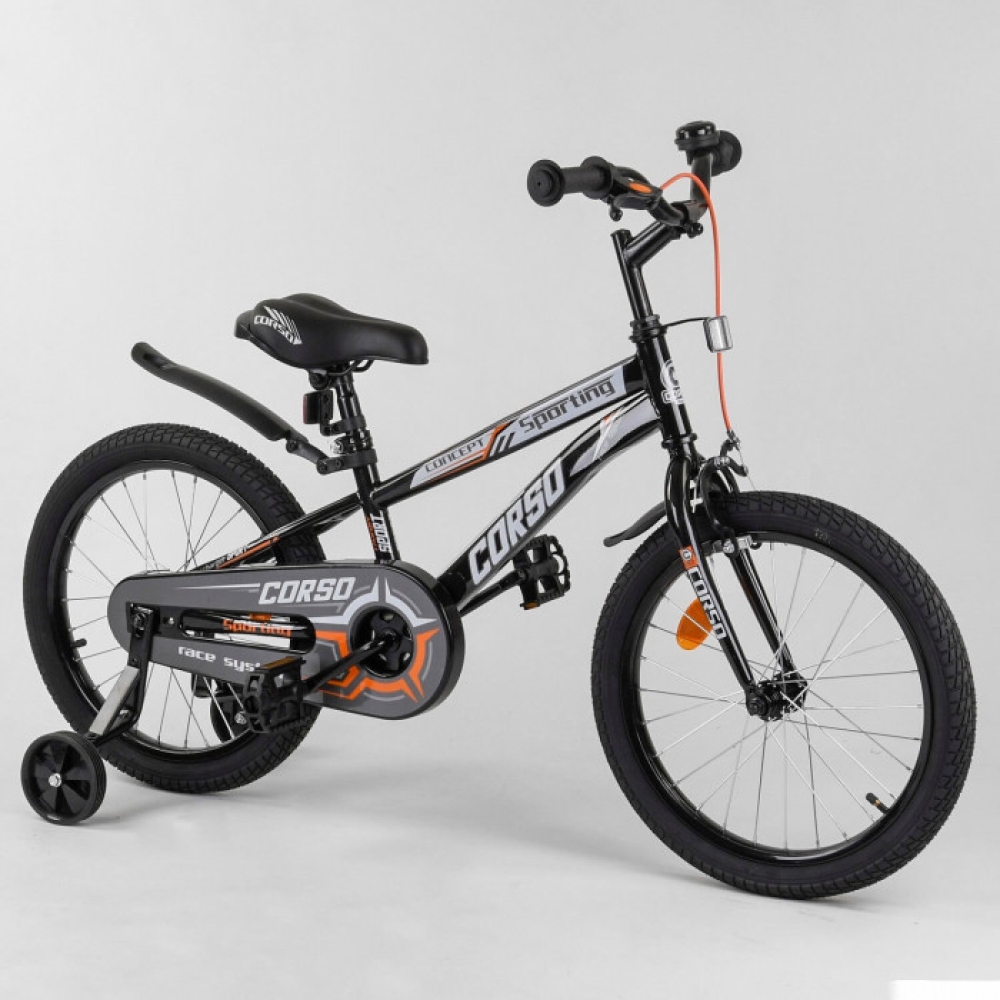 Велосипед 18 дюймів 2-х колісний Corso R-18578