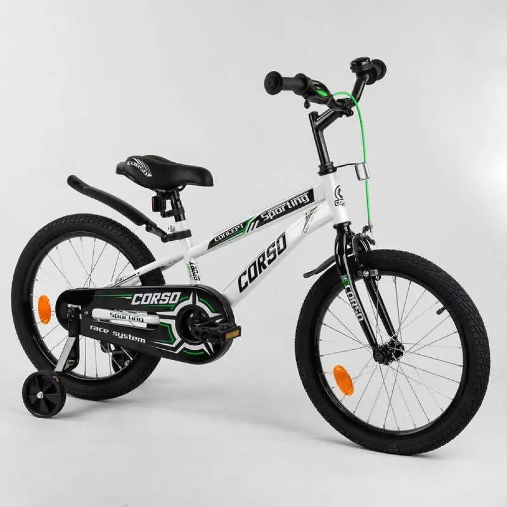 Велосипед 18 дюймів 2-х колісний Corso R-18578