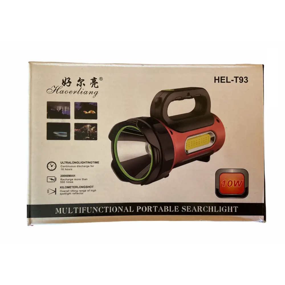 Ліхтар на сонячних батареях HEL-T93 + Powerbank + microUSB