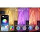Гірлянда зі smart додатком 200 led 20 метрів RGB на USB