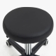 Перукарський табурет Virgo Izar Black X17